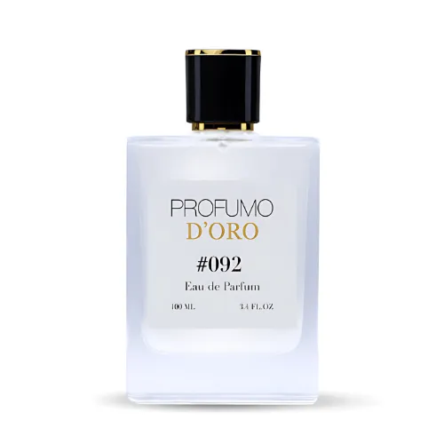 Profumo D’oro #092 – eleganter Herrenflakon, Hauptansicht des modernen Business Eau de Parfum